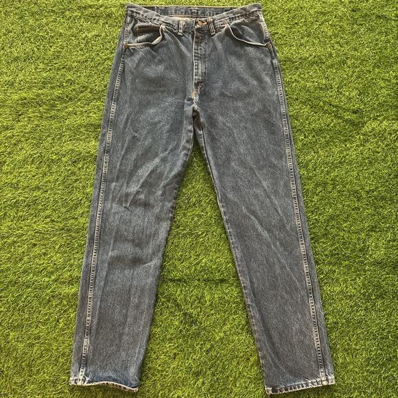 Men's y2k Wrangler Denim Jeans - Picture 2 of 7